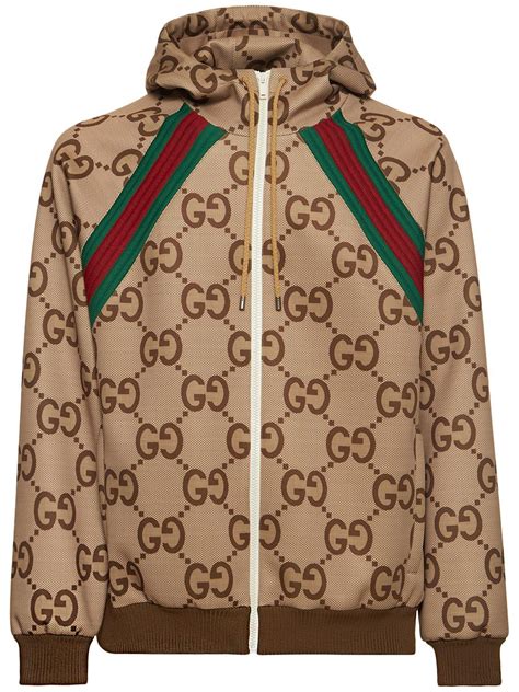 gucci zip up hoodie